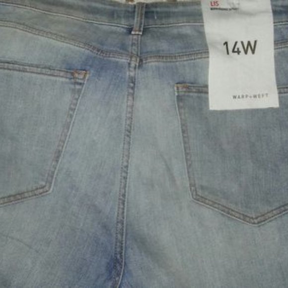 Warp and Weft boyfriend LISBON shorts 14W - Picture 3 of 3